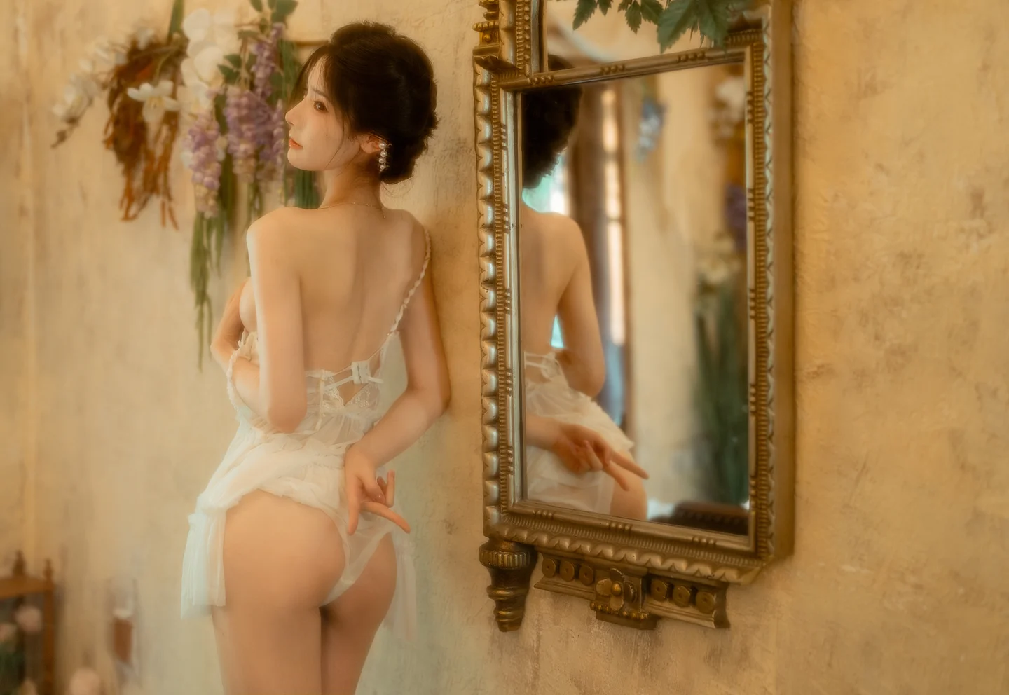 橙子喵酱&铁手叫兽_会员花絮_橙子小白裙_50P_1_11GB tg@simisebaisi 【丝足阁】004.webp